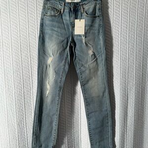 Women's Hidden Skinny Jeans in Light Blue